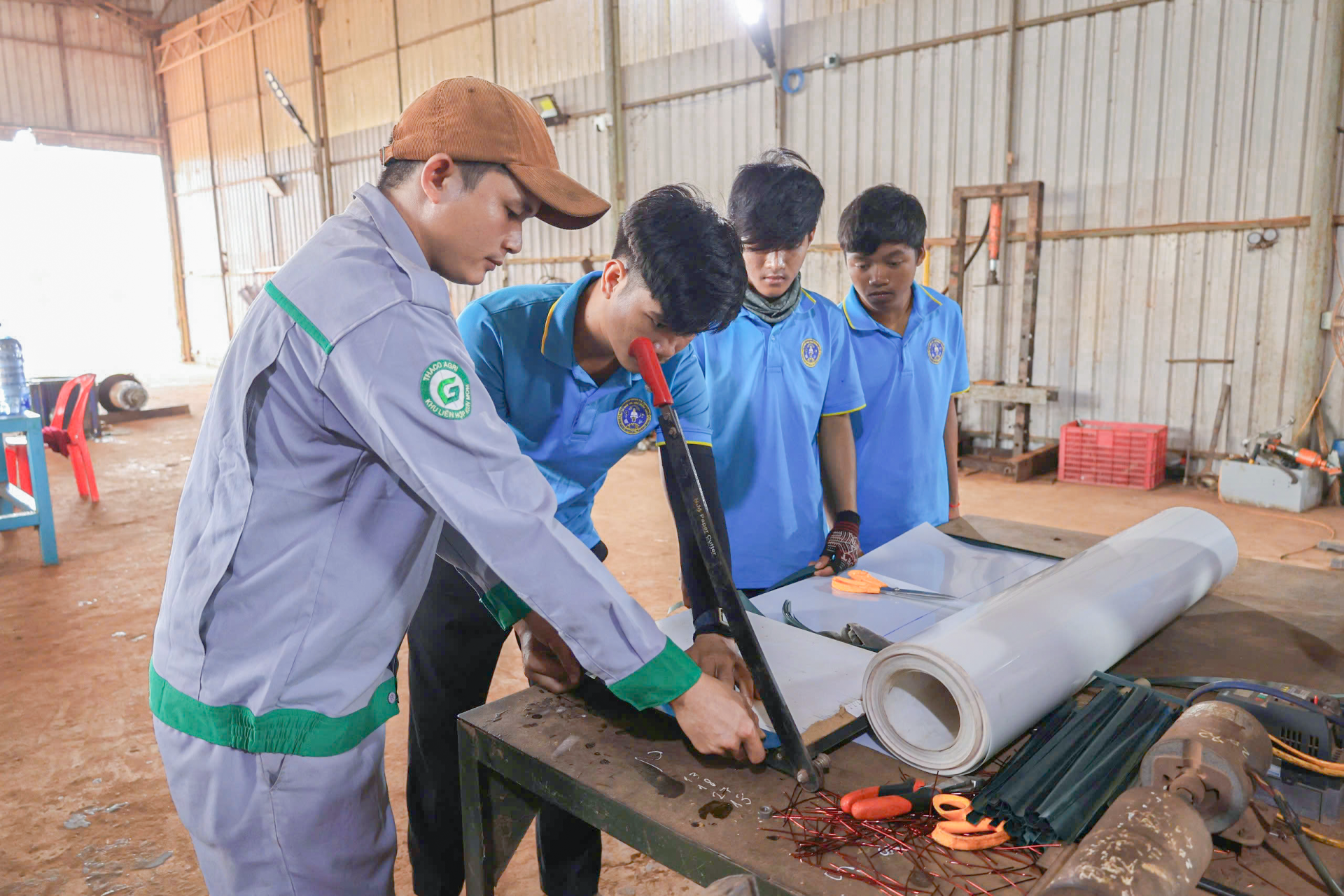 Học viên tiếp cận với môi trường làm việc thực tế