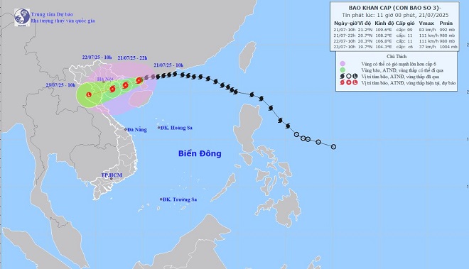 Hải quan ban hành Công điện khẩn: Chủ động ứng phó bão số 3, đảm bảo an toàn tài sản và con người