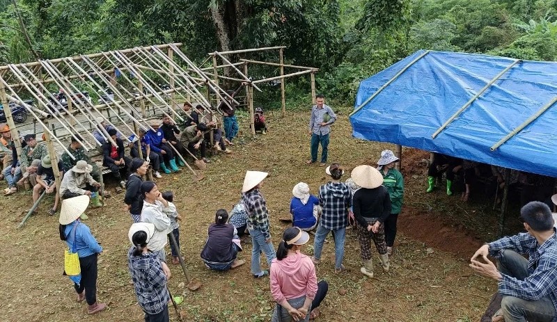 Nguy cơ sạt lở cao, xã biên giới Na Mèo sẵn sàng di dân