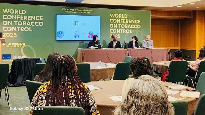 Hội nghị Thế giới về Kiểm soát Thuốc lá năm 2025 diễn ra từ ngày 23 đến 25/6 tại Dublin, Ireland. Ảnh: Quỹ PCTH của thuốc lá - Bộ Y tế