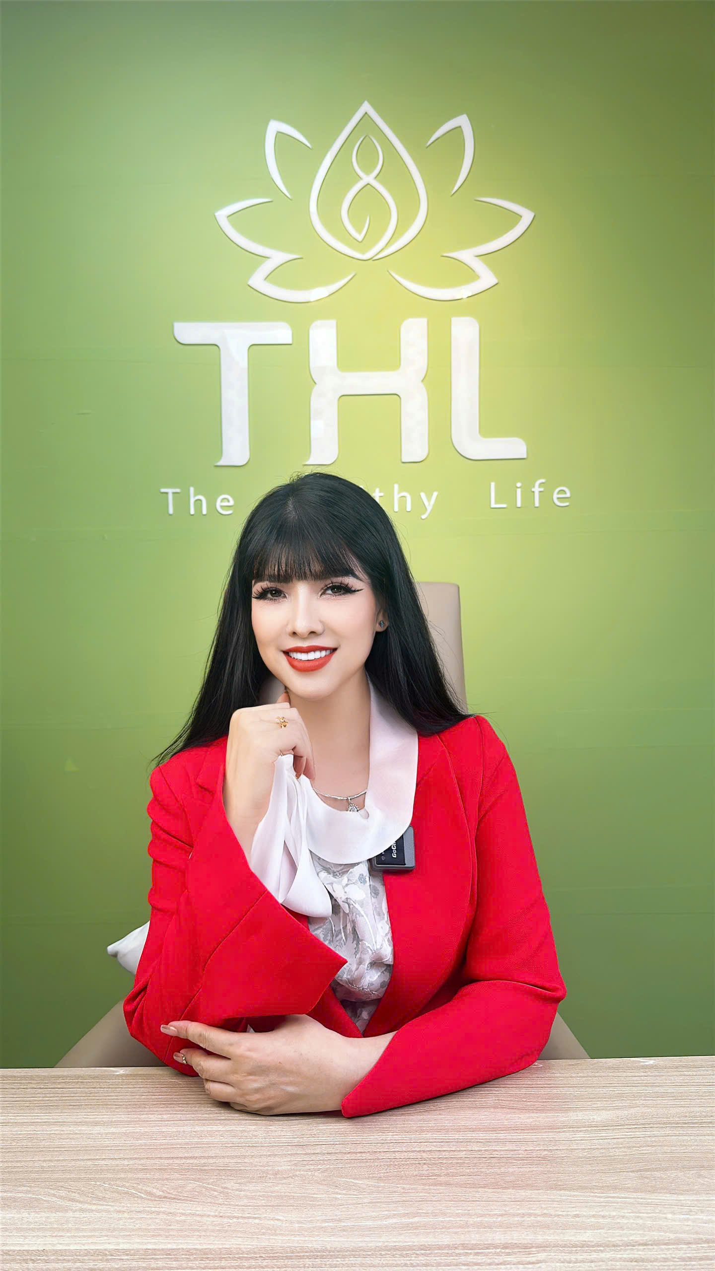 Ảnh 3: Doanh nhân Lã Thị Quỳnh Thoan - Chủ tịch Hội đồng quản trị, Tổng giám đốc Công ty CP Giải pháp Sức khỏe và sắc đẹp Thành Lộc