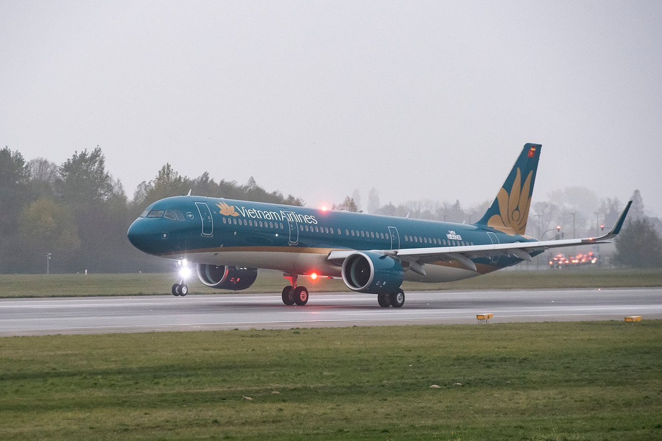 Vietnam Airlines hủy nhiều chuyến bay vì bão số 3. Ảnh: VNA