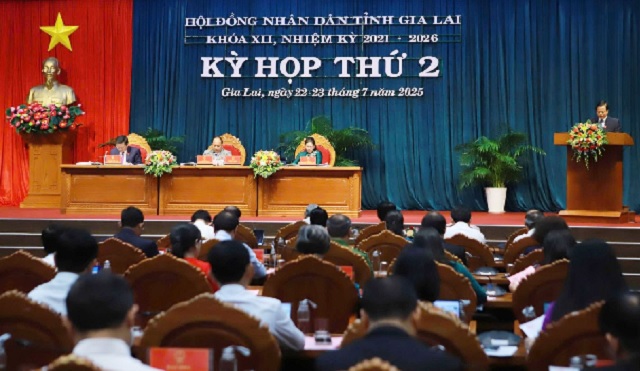 Quang cảnh kỳ họp. Ảnh: Thi Hồng