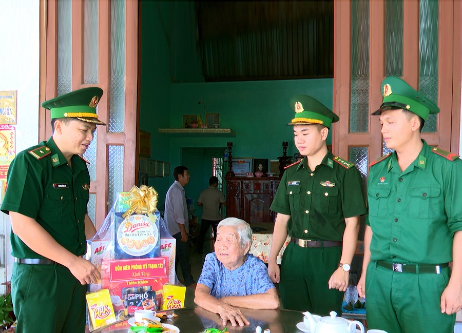 Biên phòng Tây Ninh - Mãi dành trọn sự tri ân các Anh hùng liệt sĩ, gia đình chính sách