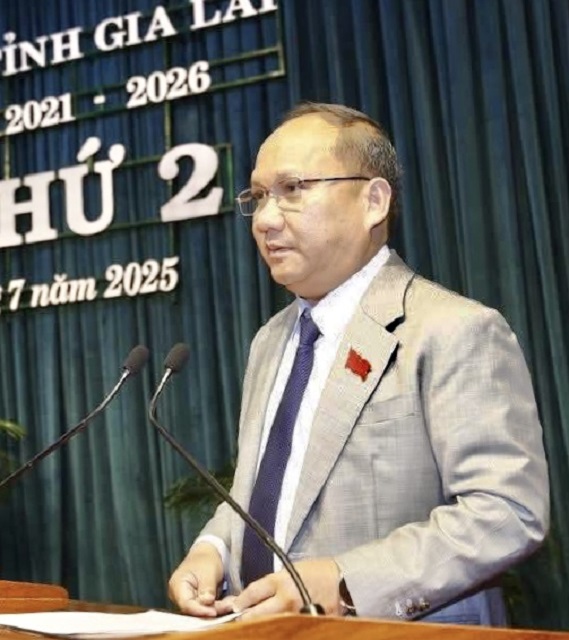 Ông Rah Lan Chung phát biểu khai mạc kỳ họp. Ảnh: TH