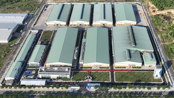 Nhà máy thuốc lá Khatoco tại Cụm công nghiệp Trảng É- Khatoco, Nha Trang, Khánh Hòa