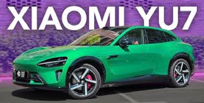 Sốt xe điện Xiaomi YU7: Xe 