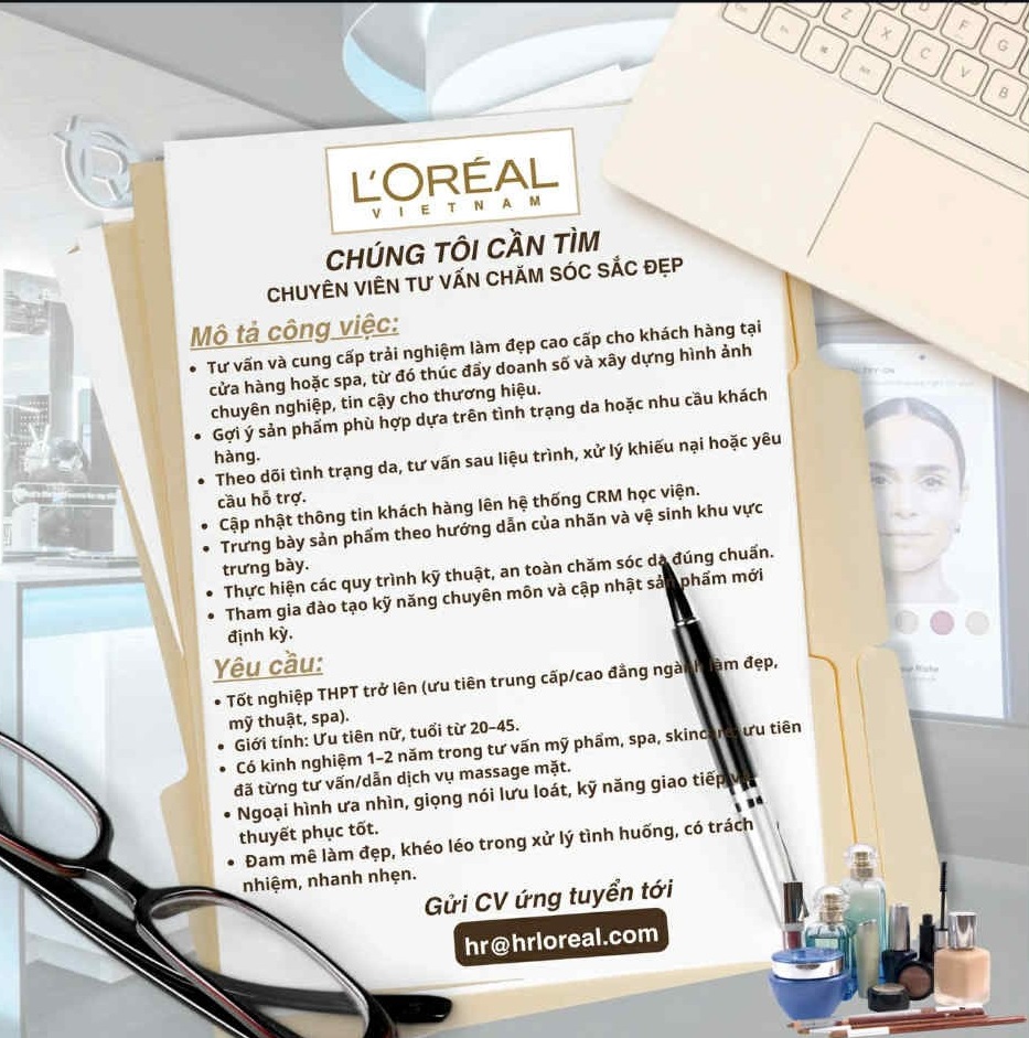 L'Oréal Việt Nam cảnh báo về tình trạng mạo danh công ty để tuyển dụng lừa đảo
