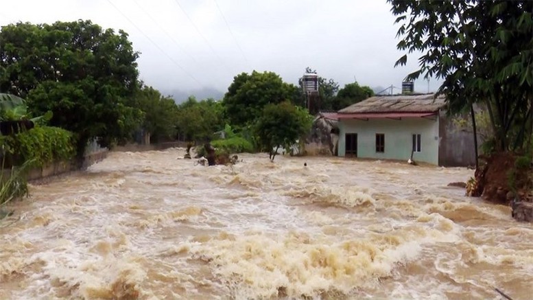 Hoàn lưu bão số 3 đã gây mưa rất lớn tại vùng núi phía tây của tỉnh Nghệ An. Lưu lượng dòng chảy lũ về hồ thủy điện Bản Vẽ ở mức rất cao - Ảnh minh họa