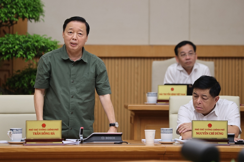 Phó Thủ tướng Trần Hồng Hà phát biểu - Ảnh: VGP/Nhật Bắc