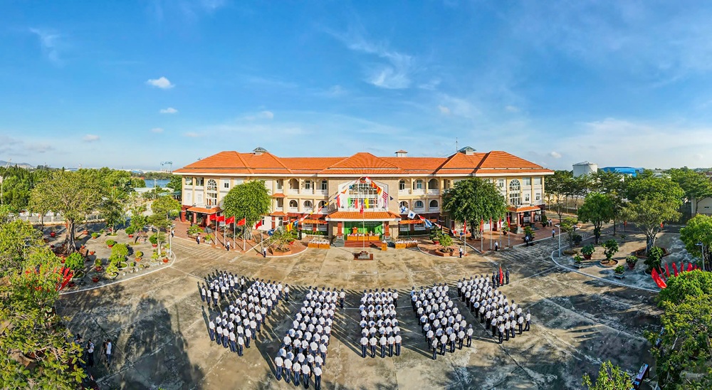 Quang cảnh Lễ ra quan huấn luyện tại Bộ Tư lệnh Vùng Cảnh sát biển 3