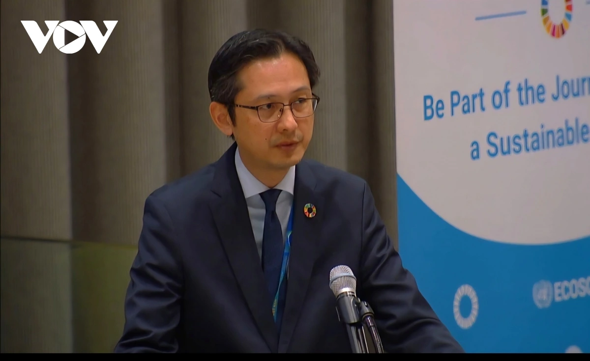 Đại sứ Đỗ Hùng Việt phát biểu tại sự kiện. Đại sứ Đỗ Hùng Việt phát biểu tại sự kiện.