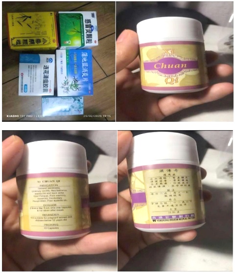 Sản phẩm “Xi Chuan Qi” do Hongkong Wisdom Medical Factory sản xuất, nghi ngờ kém chất lượng, giả mạo. Sản phẩm “Xi Chuan Qi” do Hongkong Wisdom Medical Factory sản xuất, nghi ngờ kém chất lượng, giả mạo.