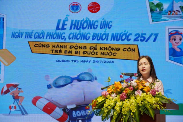 Quảng Trị phát động chiến dịch phòng, chống đuối nước trẻ em năm 2025