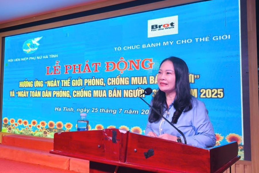 Phụ nữ Hà Tĩnh “Chung tay phòng, chống mua bán người” vì sự an toàn của phụ nữ và trẻ em