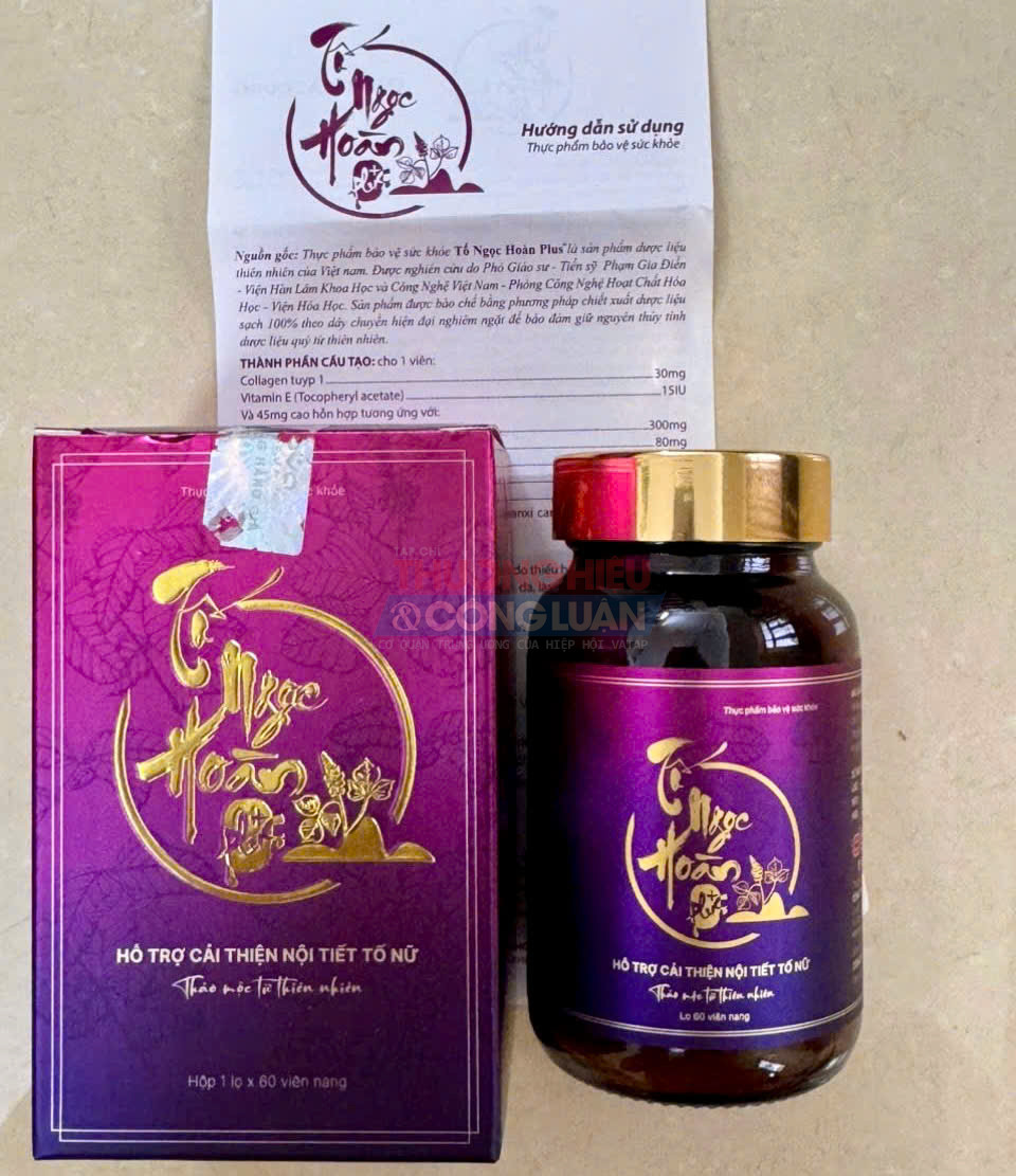 sản phẩm Thực phẩm bảo vệ sức khỏe Tố Ngọc Hoàn Plus+ do DOVA Group phân phối