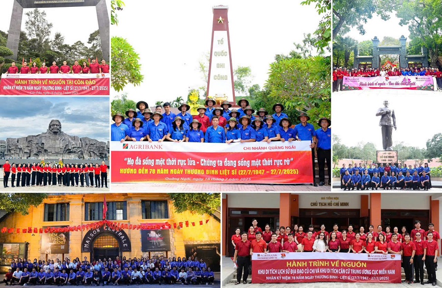 Tuổi trẻ Agribank viết tiếp truyền thống “Uống nước nhớ nguồn”