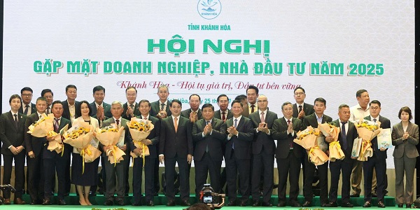 Hội nghị gặp mặt Doanh nghiệp- Nhà đầu tư năm 2025 của tỉnh Khánh Hòa ngày 25/7/2025 đã thành công tốt đẹp
