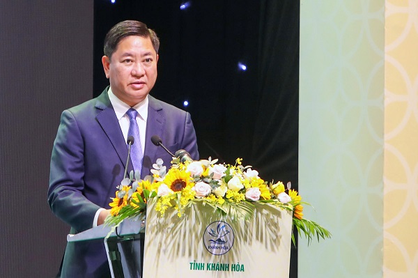 Ông Trần Quốc Nam- Phó Bí Thư Tỉnh ủy, Chủ tịch UBND tỉnh phát biểu