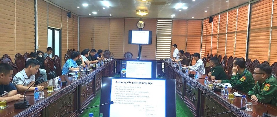 Lạng Sơn: Tập huấn sử dụng tính năng mới trên Nền tảng cửa khẩu số