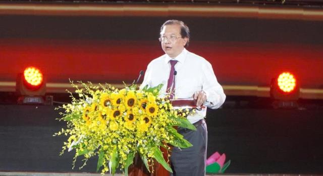 Thứ trưởng Bộ VHTTDL Tạ Quang Đông phát biểu tại chương trình. Thứ trưởng Bộ VHTTDL Tạ Quang Đông phát biểu tại chương trình.