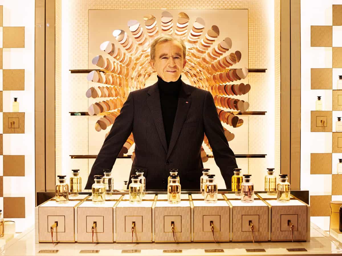 Ông Arnault, đế chế hàng hiệu xa xỉ của LVMH. Ảnh fili.vn.