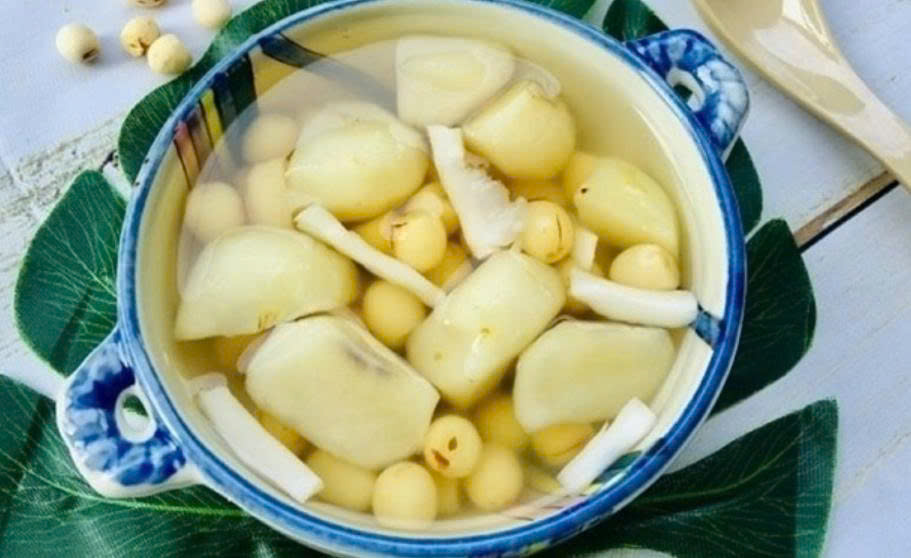 Củ năng được sử dụng làm nguyên liệu cho nhiều món ăn lại cực tốt cho sức khỏe.