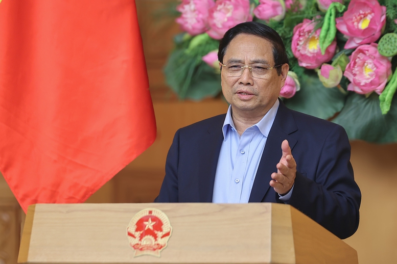 Thủ tướng Phạm Minh Chính chỉ rõ các nhiệm vụ trọng tâm thời gian tới và cho biết Chính phủ sẽ họp hằng tuần đến khi chính quyền địa phương 2 cấp vận hành thông suốt, trơn tru, toàn diện - Ảnh: VGP/Nhật Bắc Thủ tướng Phạm Minh Chính chỉ rõ các nhiệm vụ trọng tâm thời gian tới và cho biết Chính phủ sẽ họp hằng tuần đến khi chính quyền địa phương 2 cấp vận hành thông suốt, trơn tru, toàn diện - Ảnh: VGP/Nhật Bắc