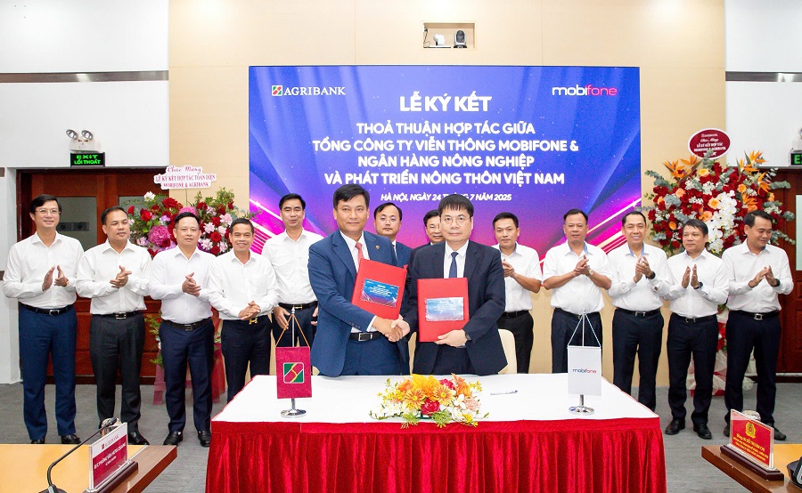 Agribank và MobiFone hợp tác thúc đẩy tài chính toàn diện và chuyển đổi số quốc gia