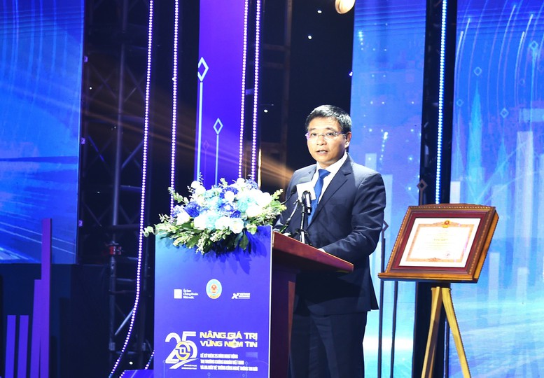 Bộ trưởng Bộ Tài chính Nguyễn Văn Thắng phát biểu tại buổi lễ - Ảnh: VGP/Trần Mạnh