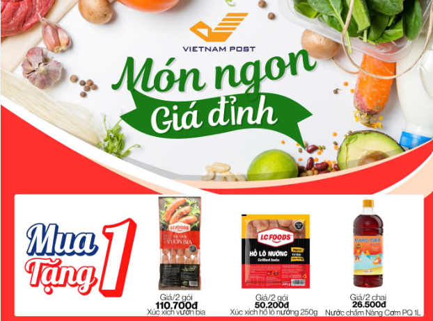 Mua sắm thả ga, ưu đãi ngập tràn tại Bách hóa Bưu điện