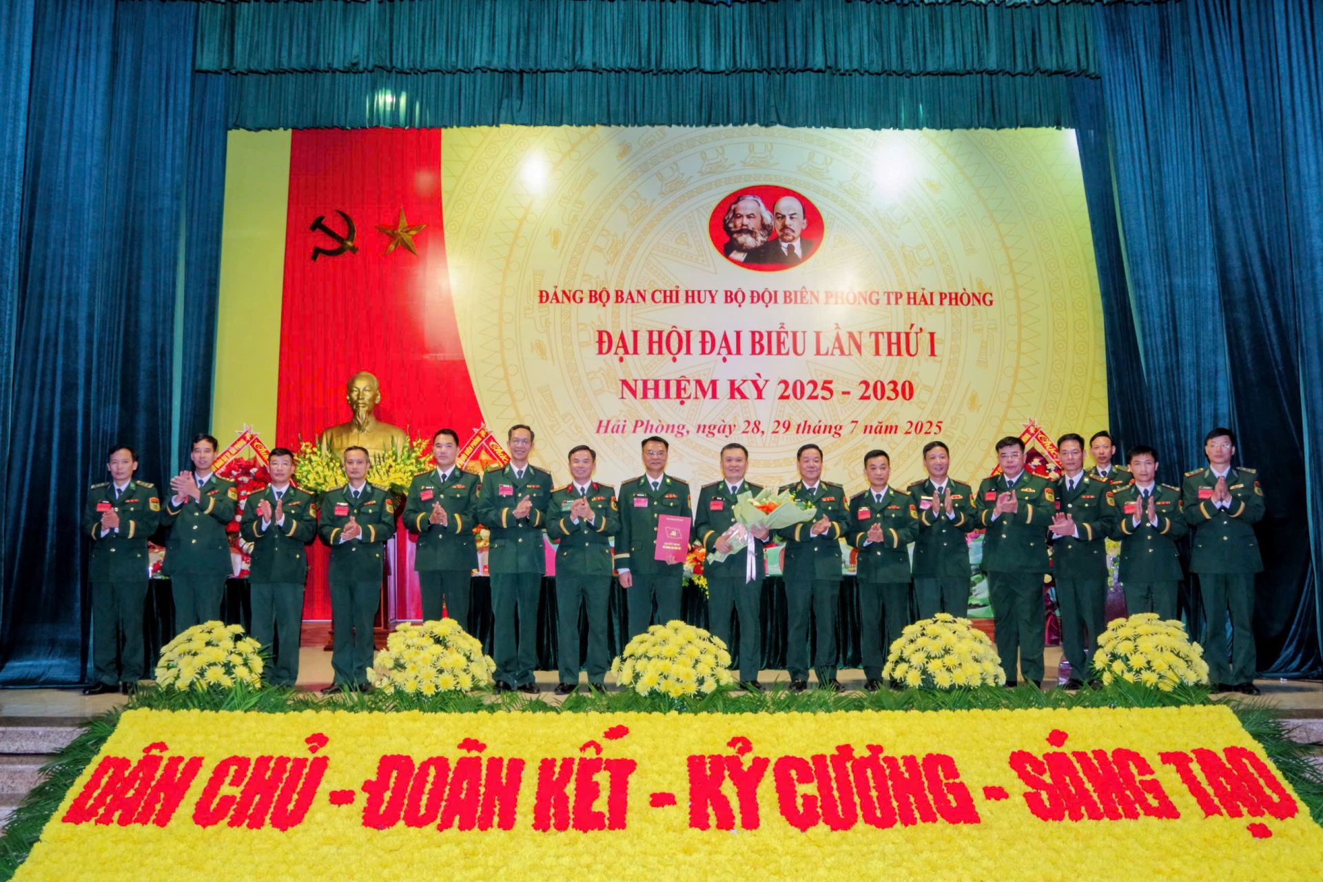 Đại hội Đại biểu lần thứ Nhất của Đảng bộ Ban Chỉ huy Bộ đội Biên phòng TP. Hải Phòng thành công tốt đẹp