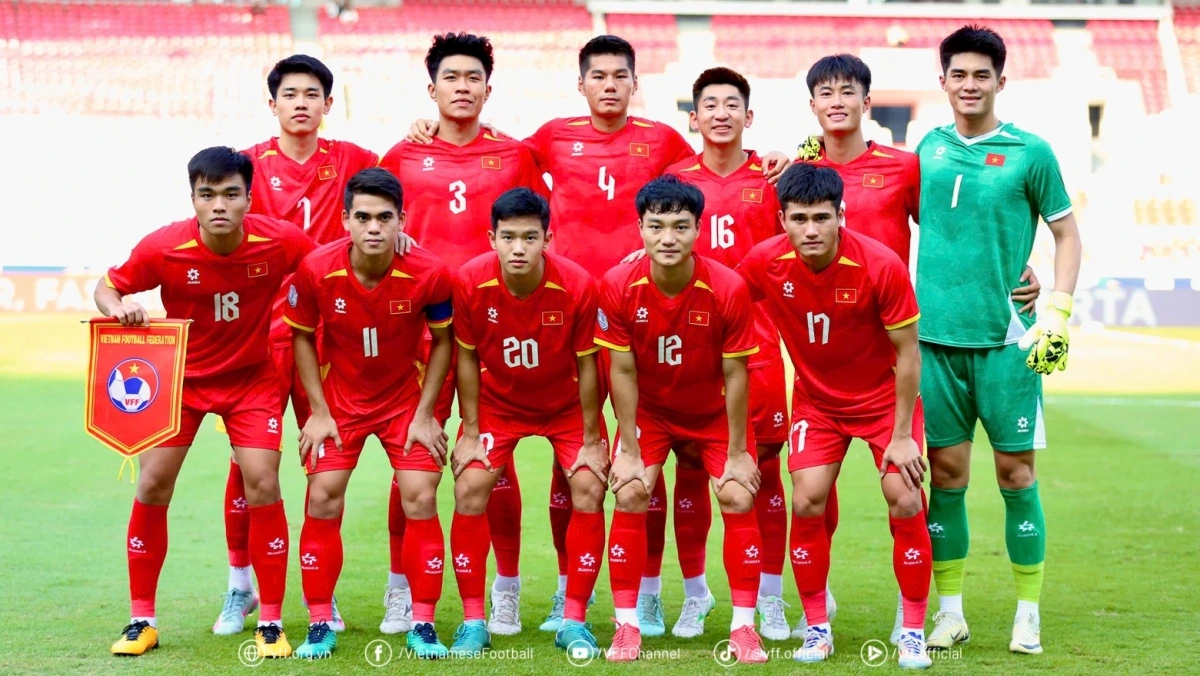 U23 Việt Nam đầy đủ lực lượng trước trận chung kết với U23 Indonesia. (Ảnh: VFF) U23 Việt Nam đầy đủ lực lượng trước trận chung kết với U23 Indonesia. (Ảnh: VFF)