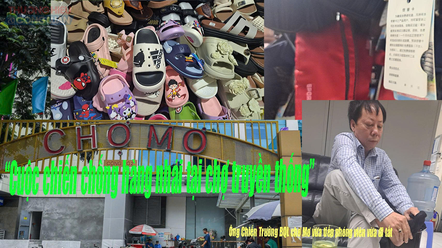 Hàng giả, hàng nhái “ngang nhiên” tràn vào chợ truyền thống Hà Nội