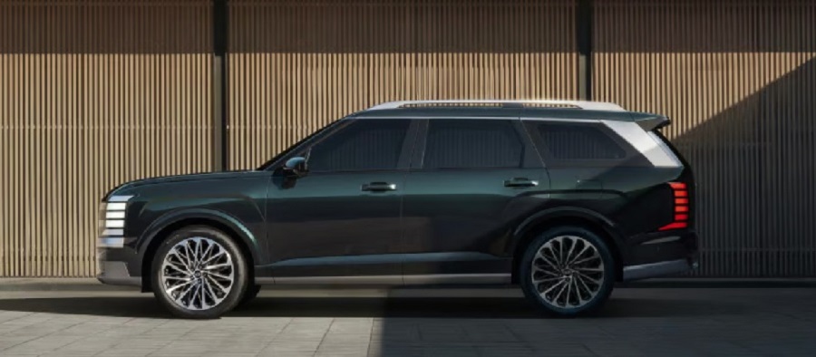 Hyundai Palisade Hybrid 2026 - bên hông Hyundai Palisade Hybrid 2026 - bên hông