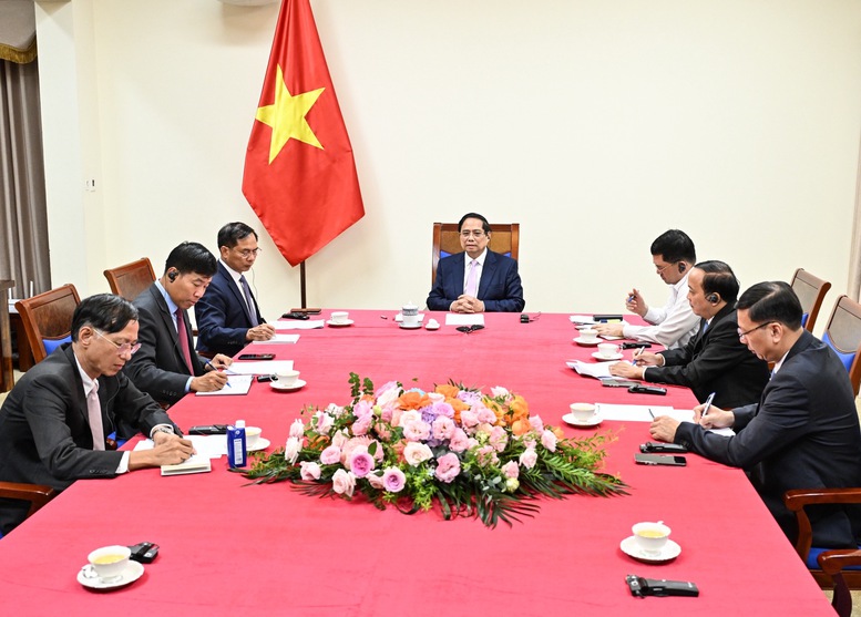 Thủ tướng khẳng định, Việt Nam luôn ủng hộ và sẵn sàng tham gia vào các nỗ lực của ASEAN nói chung và phối hợp với nước Chủ tịch Malaysia nói riêng trong giải quyết các vấn đề khu vực - Ảnh: VGP/Nhật Bắc