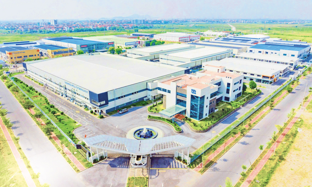 Khu công nghiệp Quế Võ III thu hút nhiều nhà đầu tư.