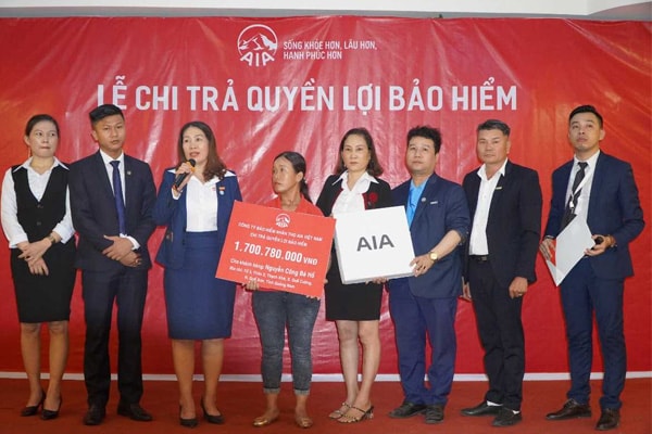 AIA Việt Nam chủ động tìm kiếm thông tin khách hàng để chi trả quyền lợi