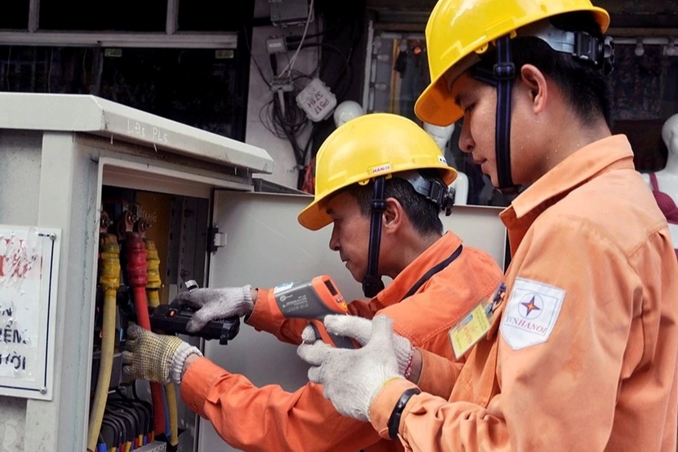 Công suất tiêu thụ điện tại Hà Nội đạt kỷ lục trong ngày 30/7 (Ảnh: EVN).