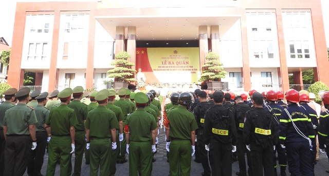 Công an Đà Nẵng ra quân thực hiện tháng Cao điểm tấn công, trấn áp tội phạm