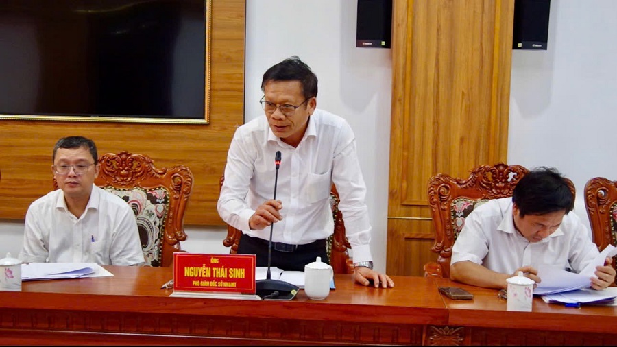 Đồng chí Nguyễn Thái Sinh, Phó Giám đốc Sở Nông nghiệp & Môi trường TP. Hồ Chí Minh tại hội nghị.