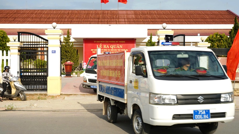 Huế: Từ ngày 1/8, ra quân cao điểm, bảo đảm an ninh trật tự Đại hội Đảng các cấp