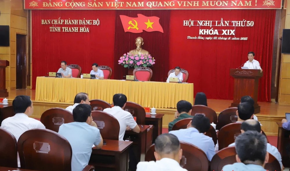 BCH Đảng bộ tỉnh Thanh Hóa cho ý kiến vào dự thảo các văn kiện trình ĐHĐB Đảng bộ tỉnh lần thứ XX