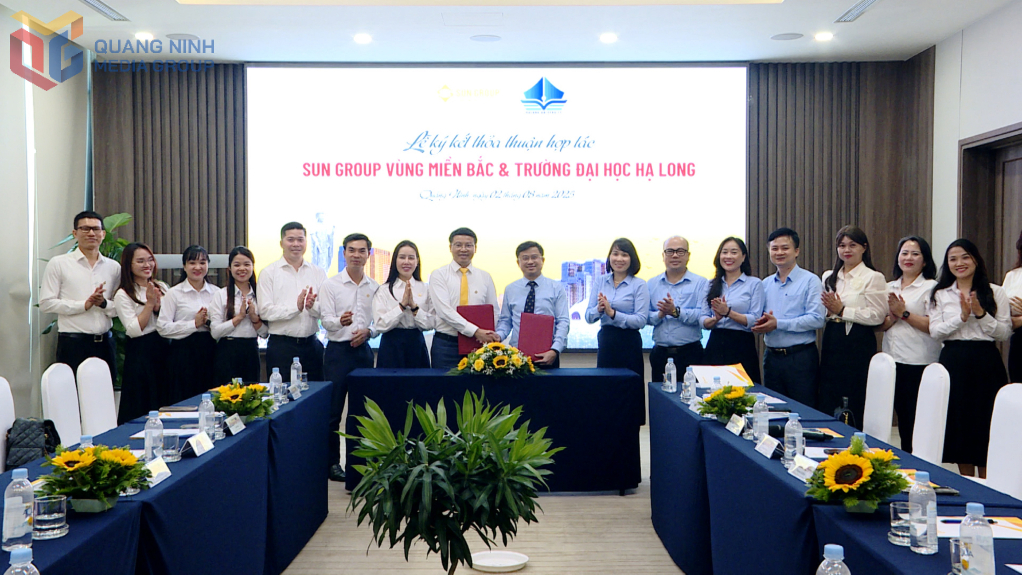 Trường Đại học Hạ Long ký kết hợp tác với Sun Group Vùng miền Bắc