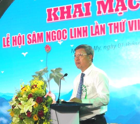 Phó Chủ tịch UBND TP. Đà Nẵng Hồ Quang Bửu phát biểu tại lễ hội. Phó Chủ tịch UBND TP. Đà Nẵng Hồ Quang Bửu phát biểu tại lễ hội.