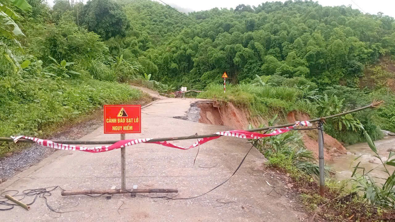 Tập trung ứng phó với sạt lở, lũ quét trên địa bàn tỉnh Thanh Hóa