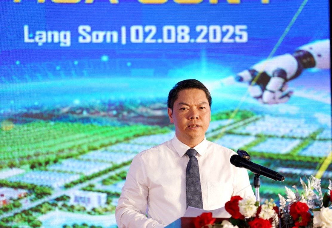Lạng Sơn: Khởi công dự án Cụm Công nghiệp Hòa Sơn I