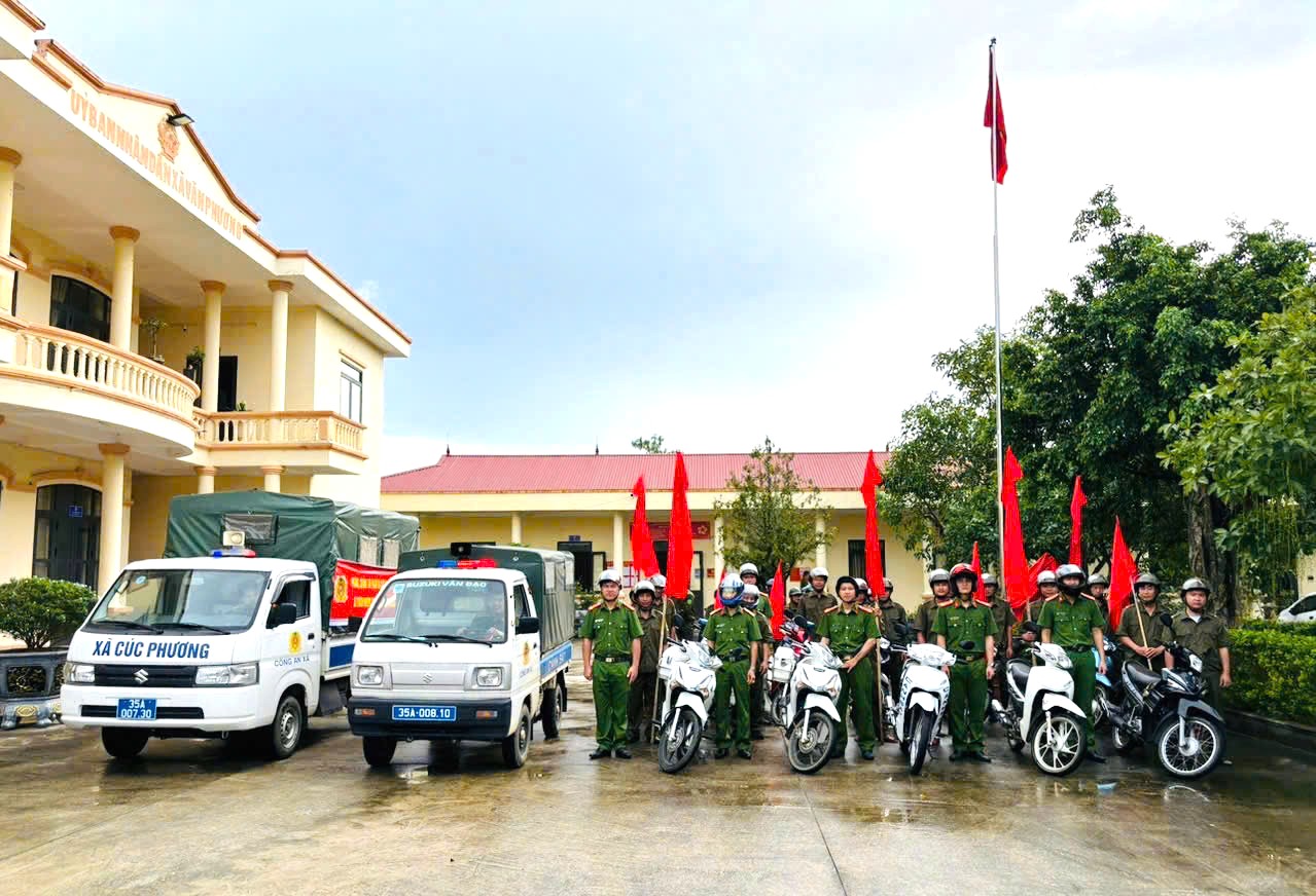 Công an Ninh Bình mở đợt cao điểm bảo đảm an ninh, trật tự bảo vệ Đại hội Đảng các cấp