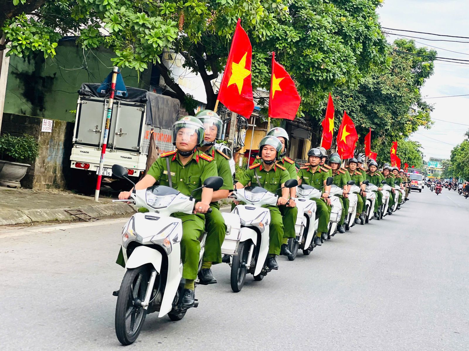 mở đợt cao điểm bảo đảm an ninh, trật tự bảo vệ Đại hội Đảng các cấp