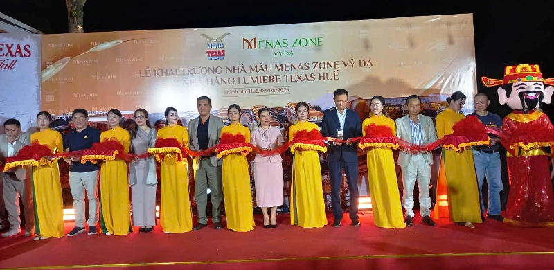 Huế - Ra mắt nhà mẫu dự án Menas Zone Vỹ Dạ (giai đọan 1)